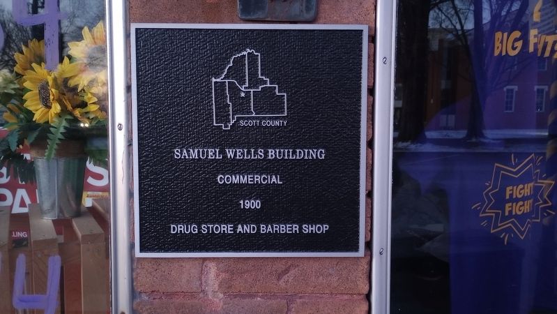 Samuel Wells Building Marker image. Click for full size.