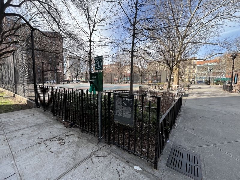 Martin Luther King Jr. Playground Marker image. Click for full size.