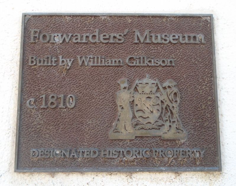 Forwarders' Museum Marker image. Click for full size.
