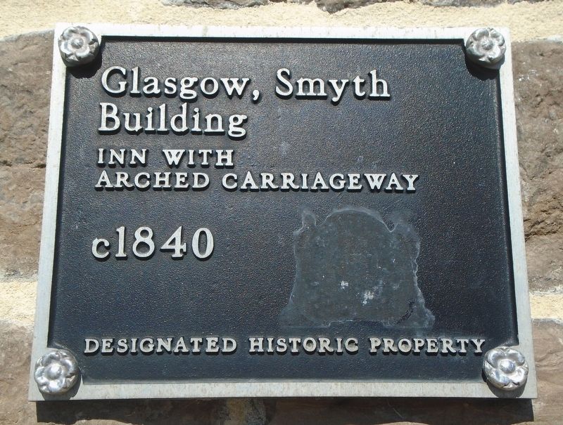 Glasgow, Smyth Building Marker image. Click for full size.
