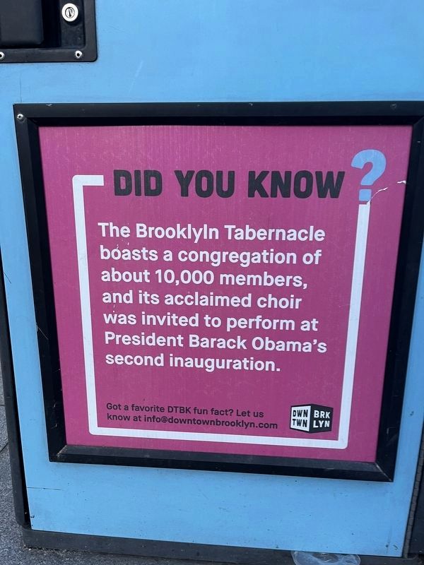 Did You Know? Marker image. Click for full size.