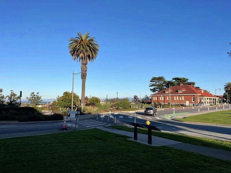 Music in the Military: <i>Presidio Band Barracks</i> Marker. Click for full size. Music in the Military: <i>Presidio Band Barracks</i> Marker image. Click for full size.