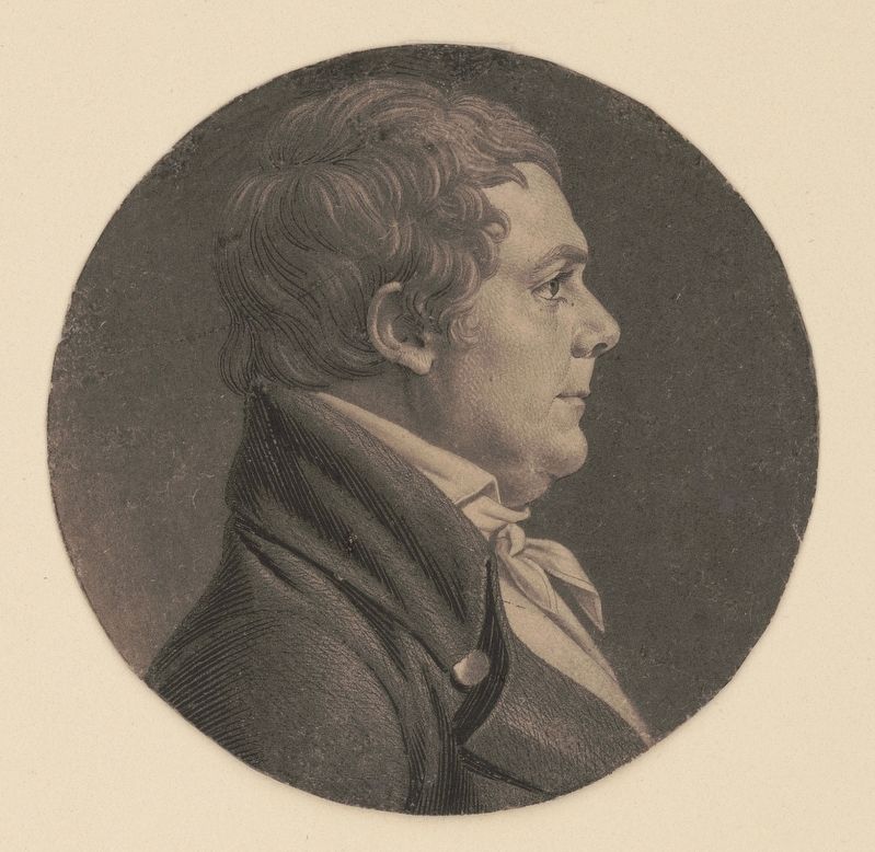"William Clark, head-and-shoulders portrait, right profile" image. Click for full size.