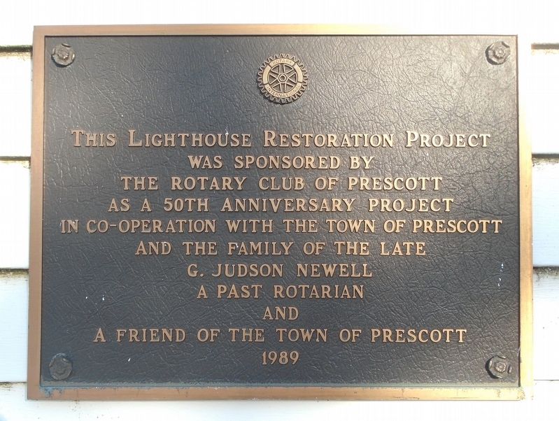 Lighthouse Restoration Project Marker image. Click for full size.