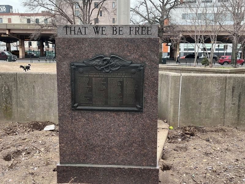 That We Be Free Memorial image. Click for full size.