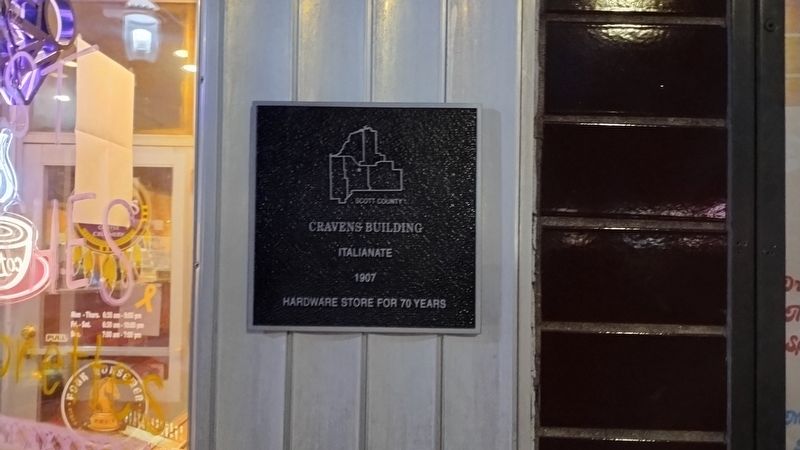 Crasvens Building Marker. Click for full size. Crasvens Building Marker image. Click for full size.