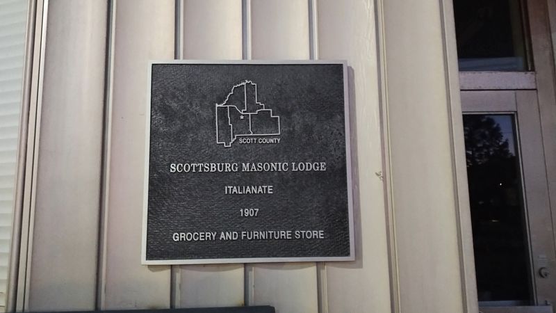 Masonic Lodge Marker. Click for full size. Masonic Lodge Marker image. Click for full size.