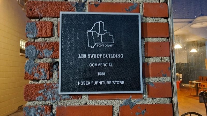 Hamilton Building Marker. Click for full size. Hamilton Building Marker image. Click for full size.