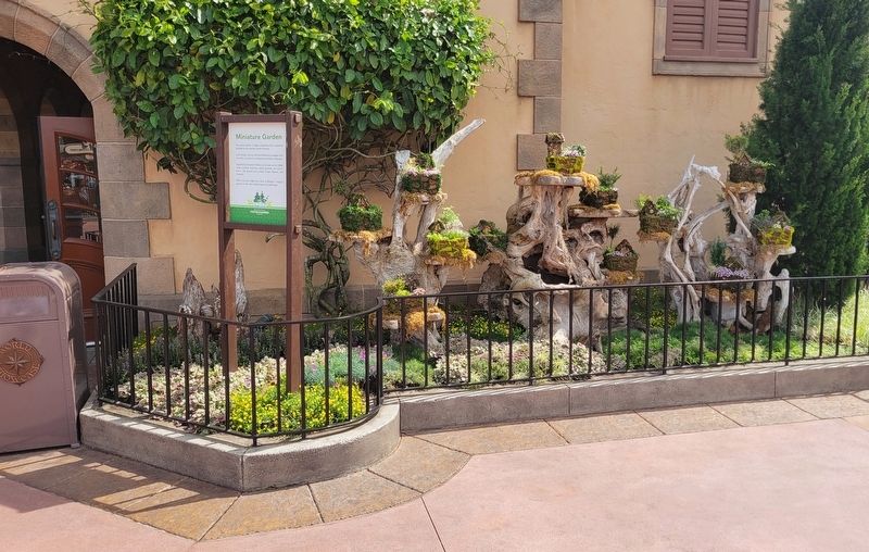 Miniature Garden Marker. Click for full size. Miniature Garden Marker image. Click for full size.