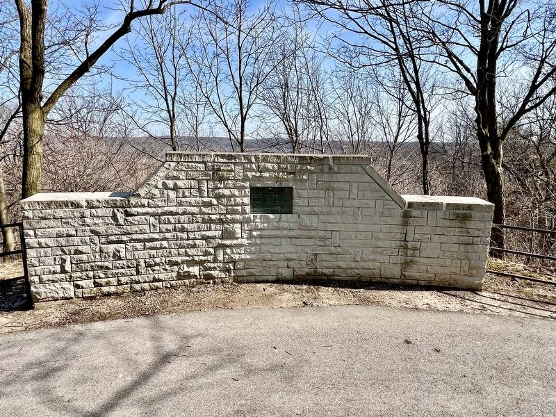 Joseph Dalton Armes Lookout Point Marker image. Click for full size.