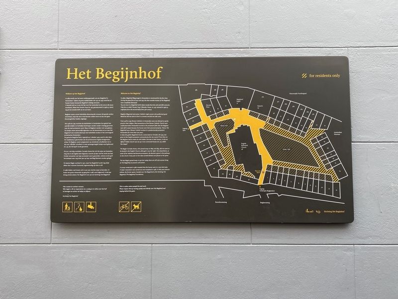 Het Begijnhof Marker image. Click for full size.