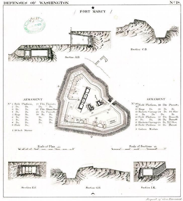 Fort Marcy image. Click for full size.
