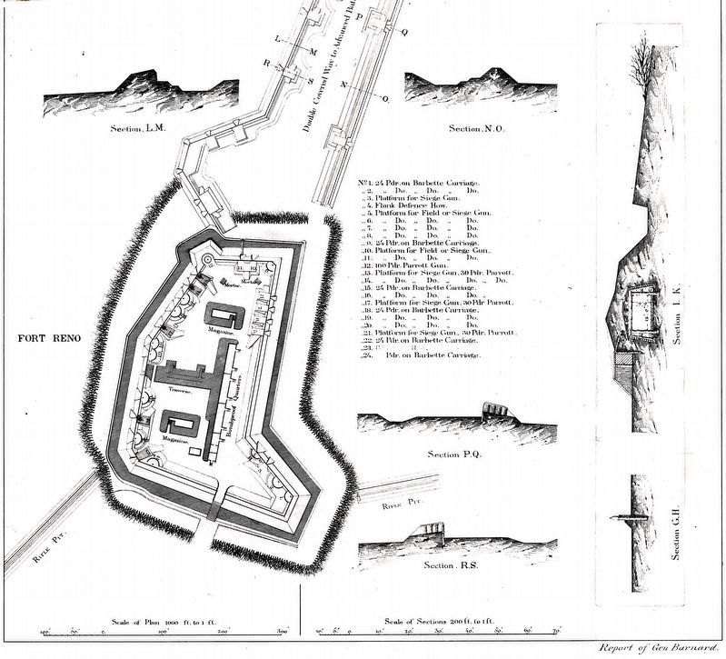 Fort Reno. Click for full size. Fort Reno image. Click for full size.