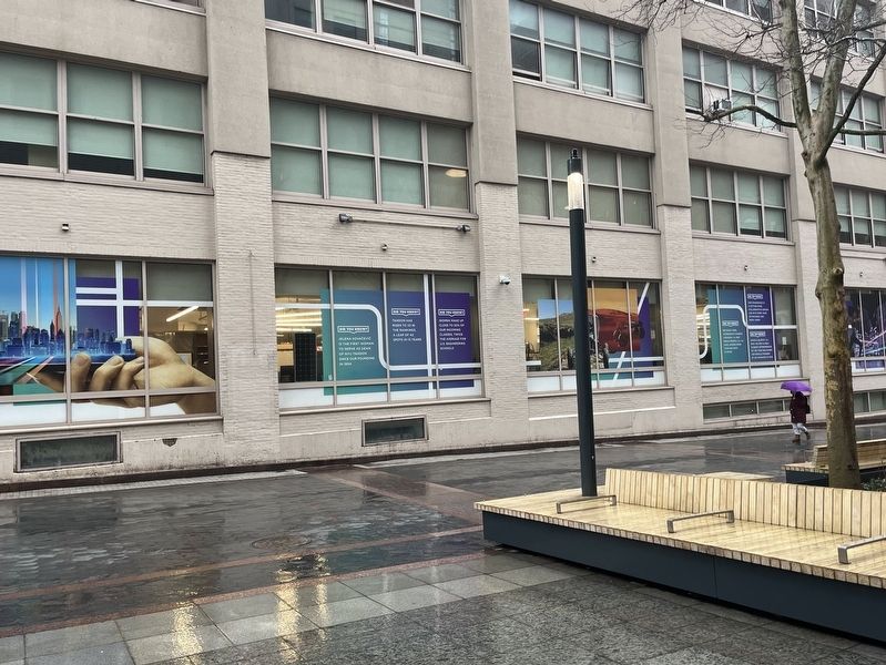 New York University Tandon School of Engineering Marker in Brooklyn image. Click for full size.
