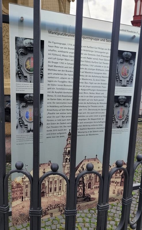Marktplatzbrunnen / Market Square Fountain Marker image. Click for full size.