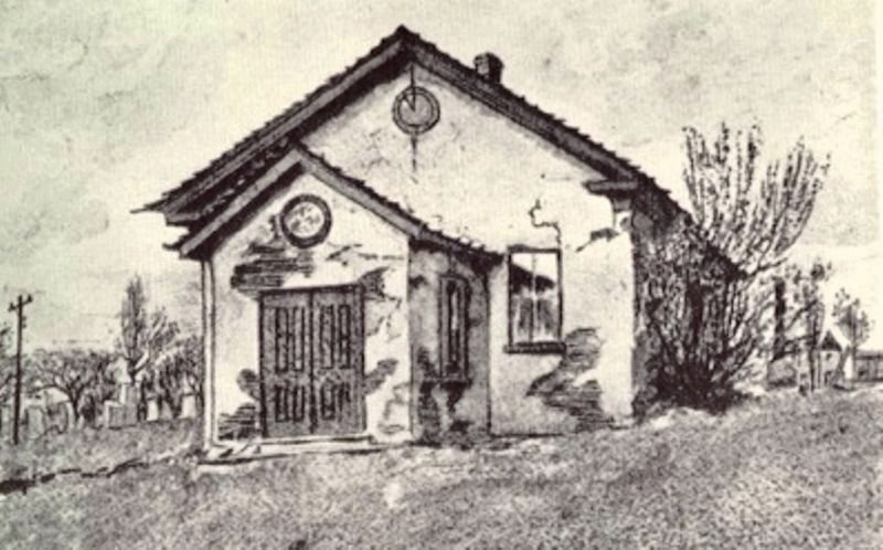 Dixie Union Chapel, ca 1910 image. Click for full size.