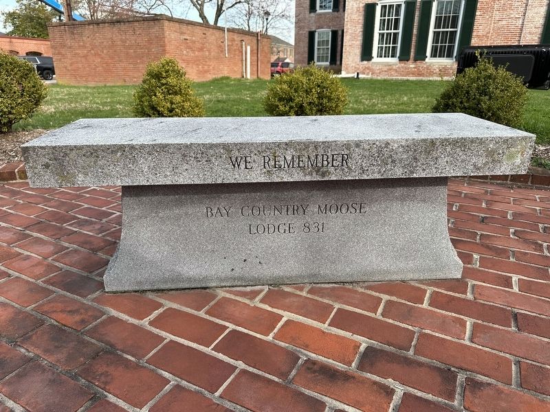 The Lions Club of Centreville POW - MIA Monument Center Left Bench. Click for full size. The Lions Club of Centreville POW - MIA Monument Center Left Bench image. Click for full size.
