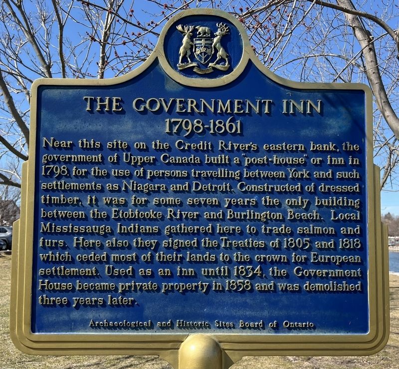 The Government Inn Marker image. Click for full size.