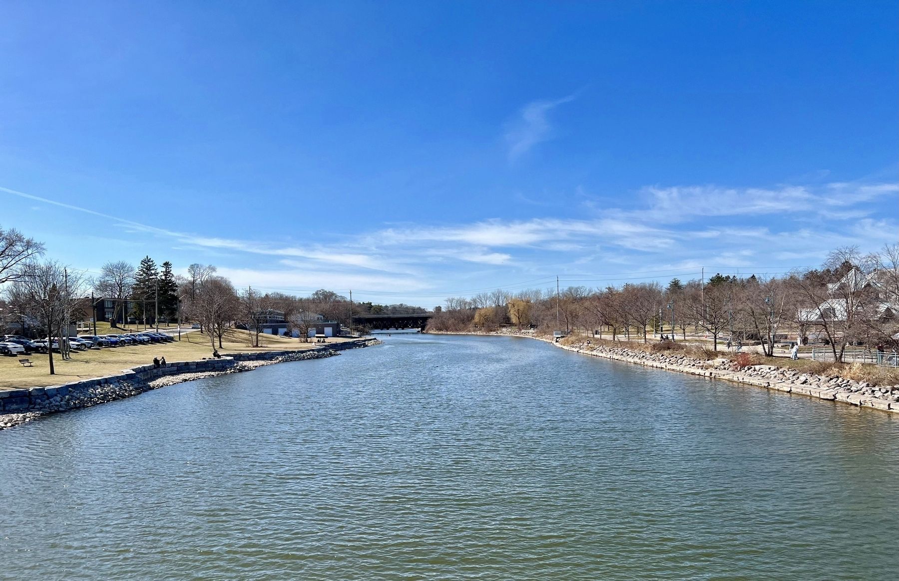 The Credit River at Port Credit image. Click for full size.
