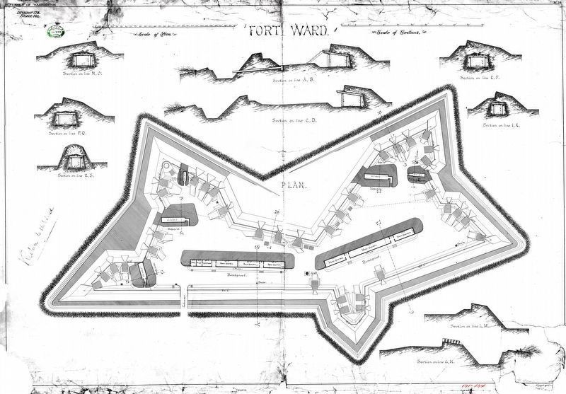 Fort Ward. Click for full size. Fort Ward image. Click for full size.