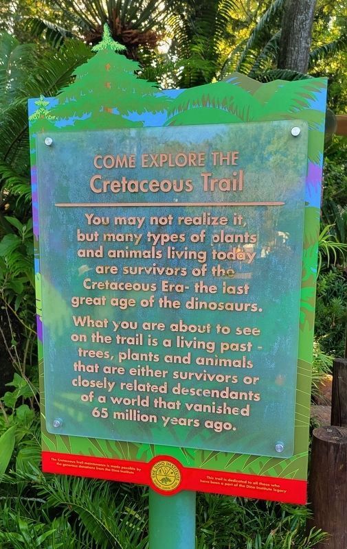 Marker at Alternate Trail Entrance. Click for full size. Marker at Alternate Trail Entrance image. Click for full size.