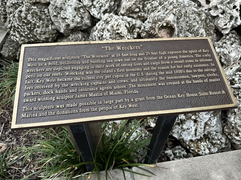 "The Wreckers" Marker. Click for full size. "The Wreckers" Marker image. Click for full size.