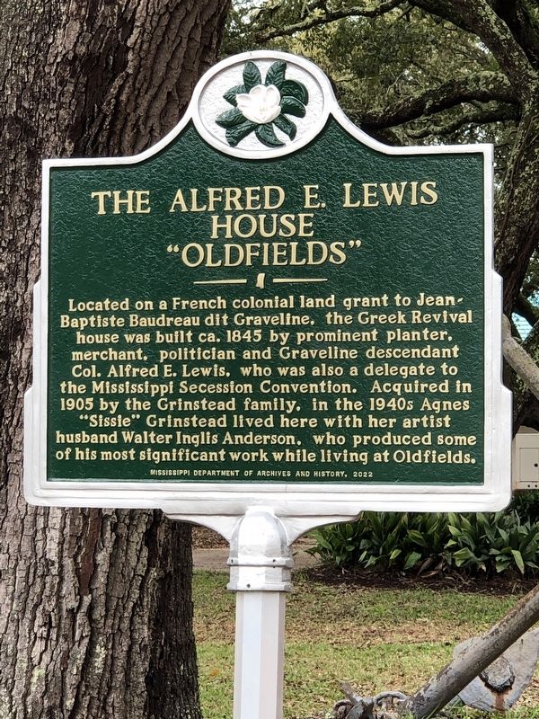 The Alfred E. Lewis House Marker image. Click for full size.