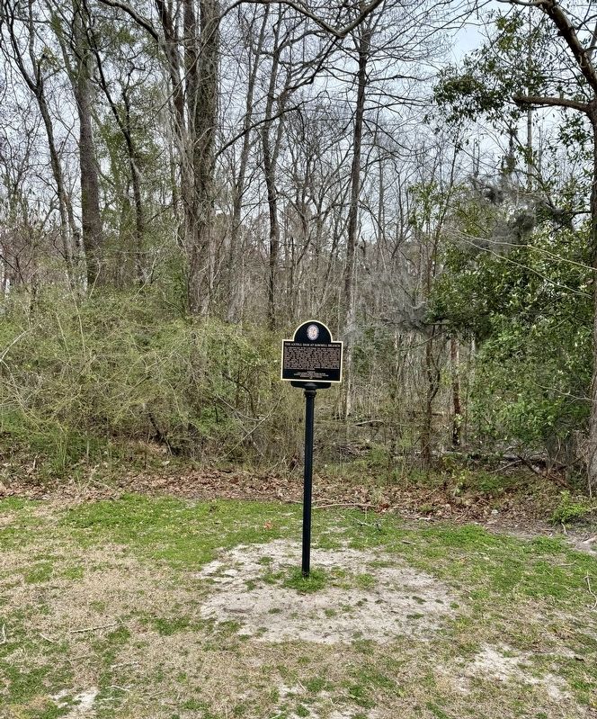 The Axtell Dam at Sawmill Branch Marker image. Click for full size.