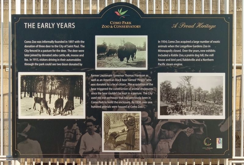 The Early Years Marker image. Click for full size.