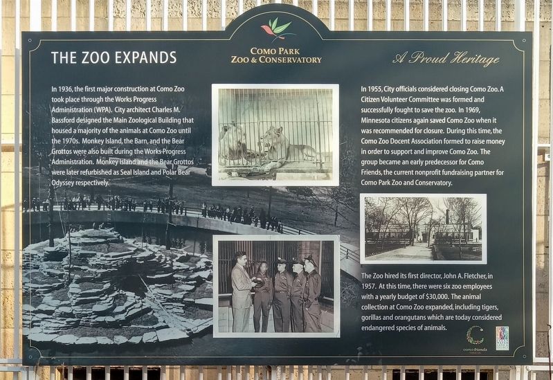 The Zoo Expands Marker image. Click for full size.