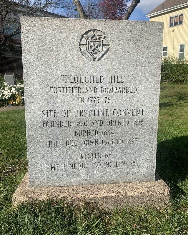 "Ploughed Hill" Marker. Click for full size. "Ploughed Hill" Marker image. Click for full size.