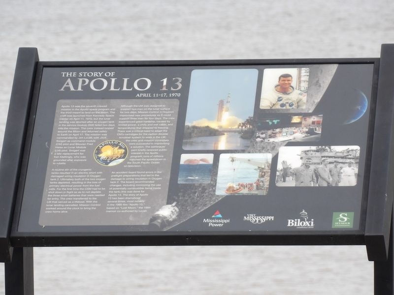 The Story of Apollo 13 Marker image. Click for full size.