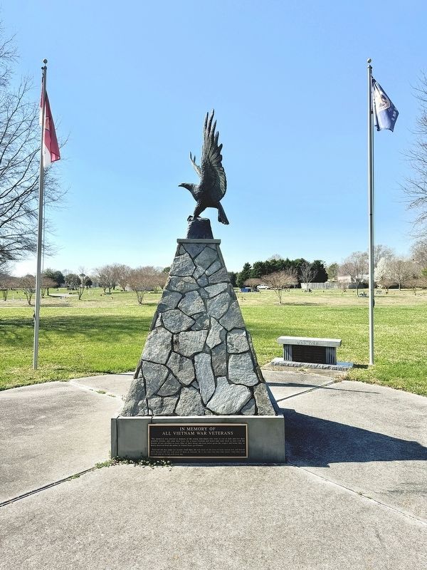 Vietnam War Veterans Memorial image. Click for full size.