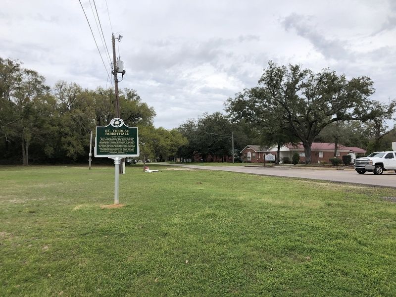 St. Therese Parish Hall Marker image. Click for full size.