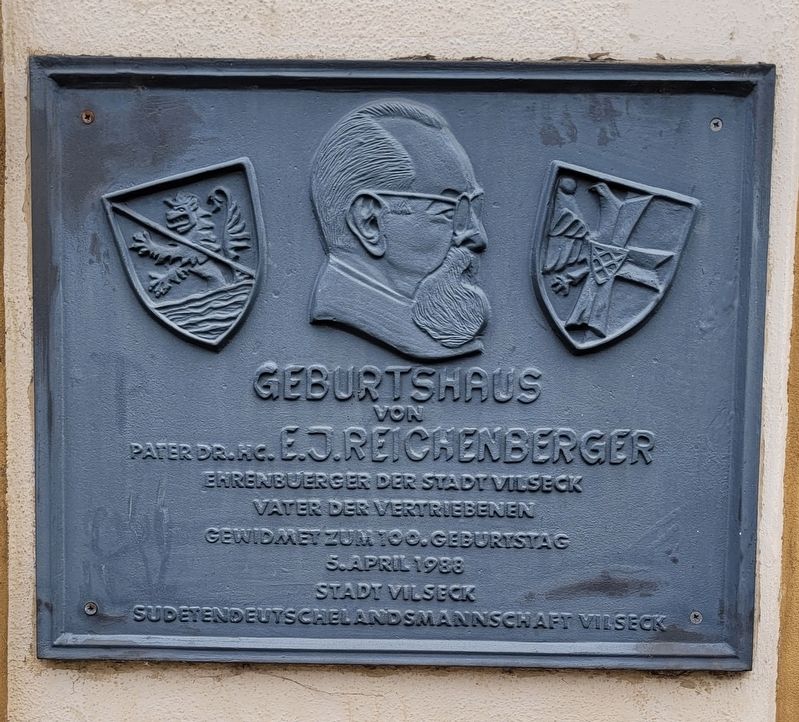Geburtshaus von E.J. Reichenberg / Birthplace of E.J. Reichenberg Marker image. Click for full size.