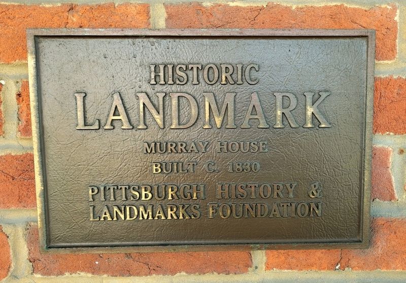 Murray House Marker. Click for full size. Murray House Marker image. Click for full size.