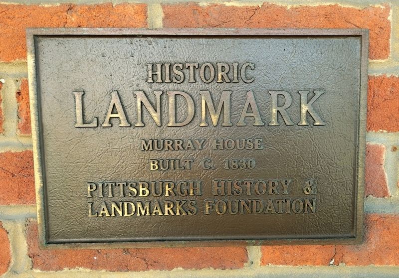 Murray House Marker image. Click for full size.