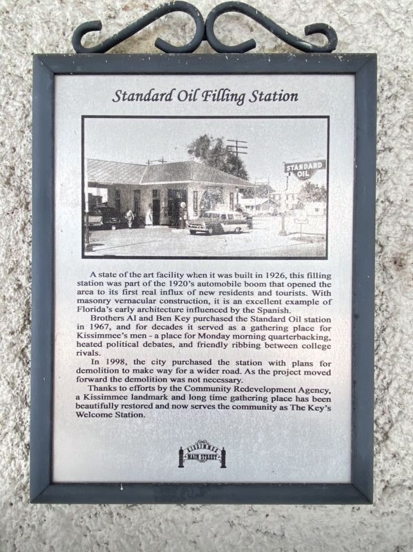 Standard Oil Filling Station Marker image. Click for full size.