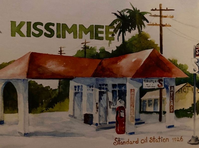 Standard Oil Filling Station Marker image. Click for full size.