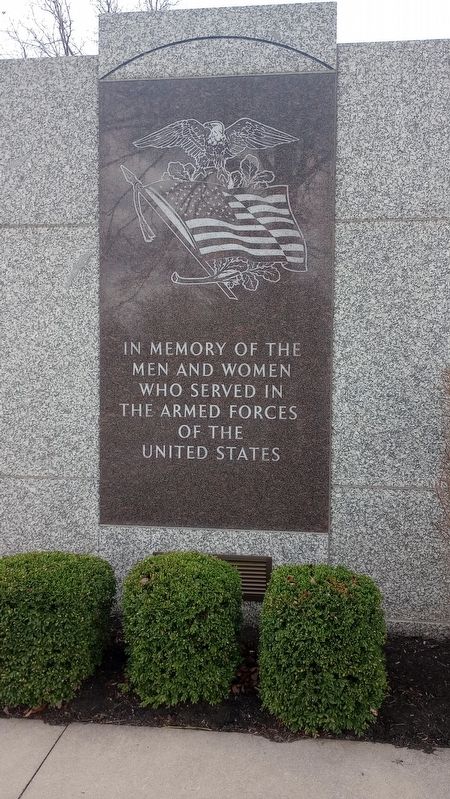 Veterans Memorial Marker image. Click for full size.