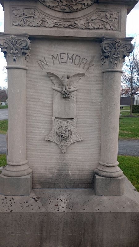 Allen County Soldier Monument. Click for full size. Allen County Soldier Monument image. Click for full size.
