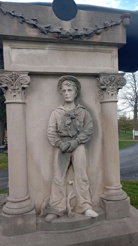 Allen County Soldier Monument. Click for full size. Allen County Soldier Monument image. Click for full size.