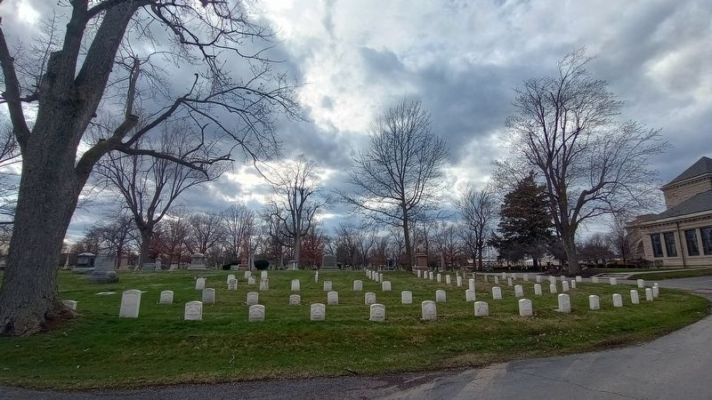 Allen County Soldier Monument. Click for full size. Allen County Soldier Monument image. Click for full size.