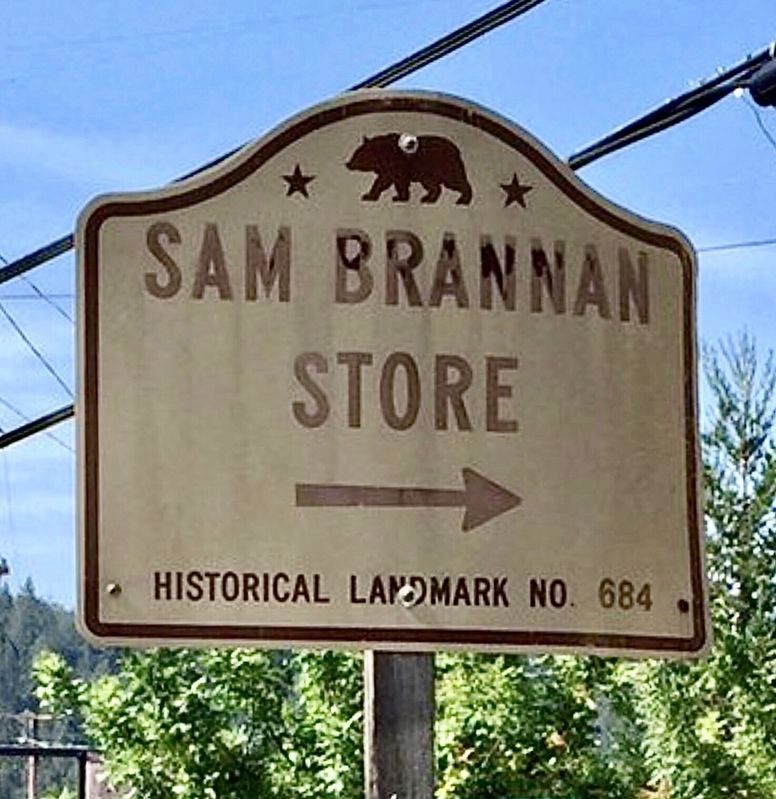 Sam Brannan Store Marker image. Click for full size.