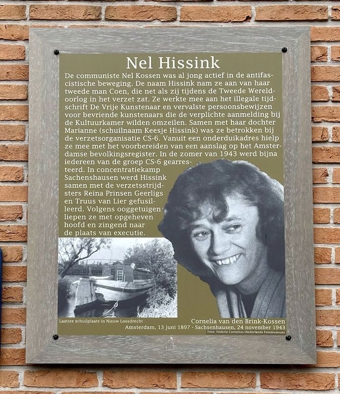 Nel Hissink Marker image. Click for full size.