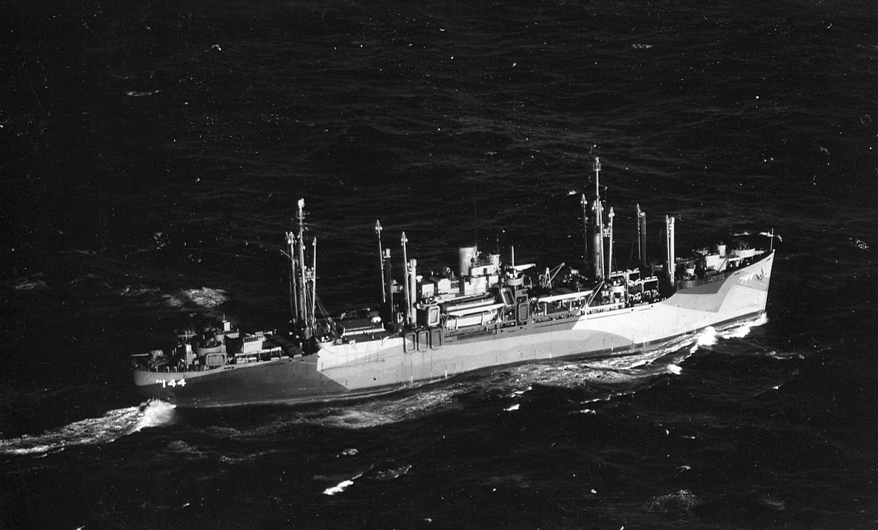 U.S.S. Clinton image. Click for full size.