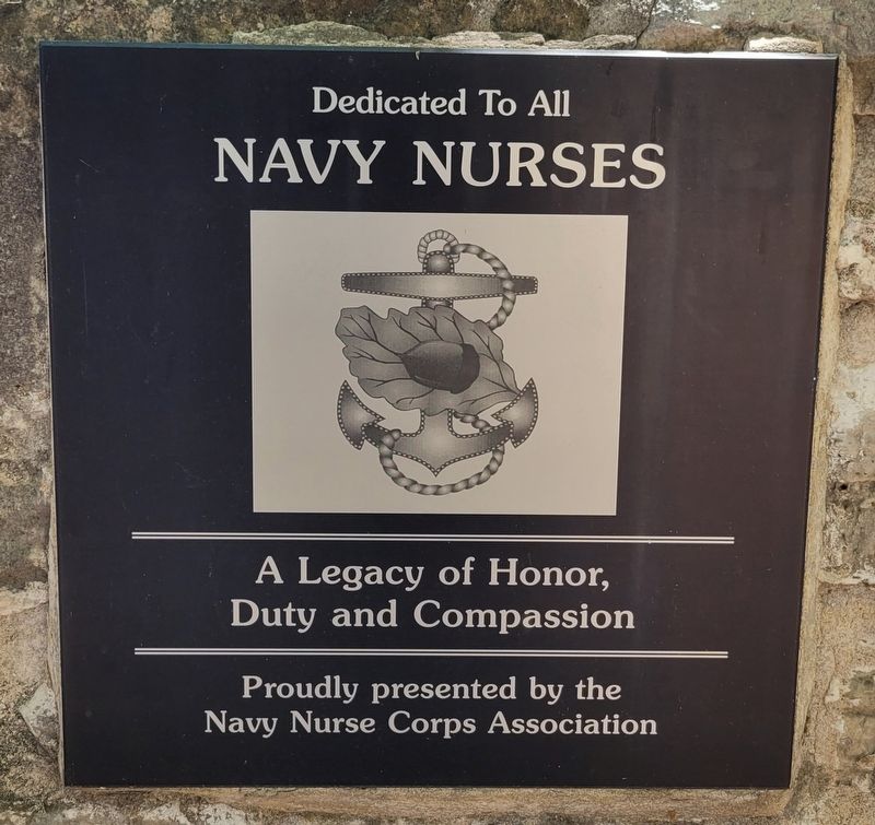 Navy Nurses Marker image. Click for full size.