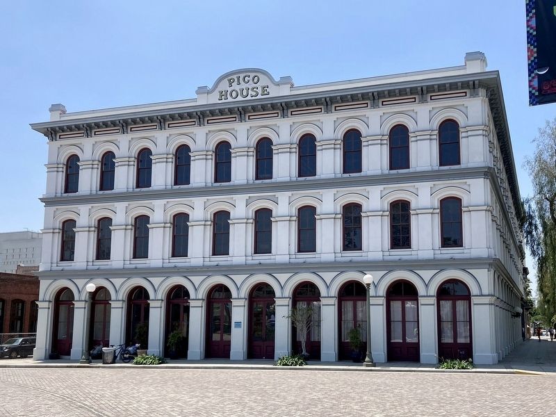 Pico House. Click for full size. Pico House image. Click for full size.