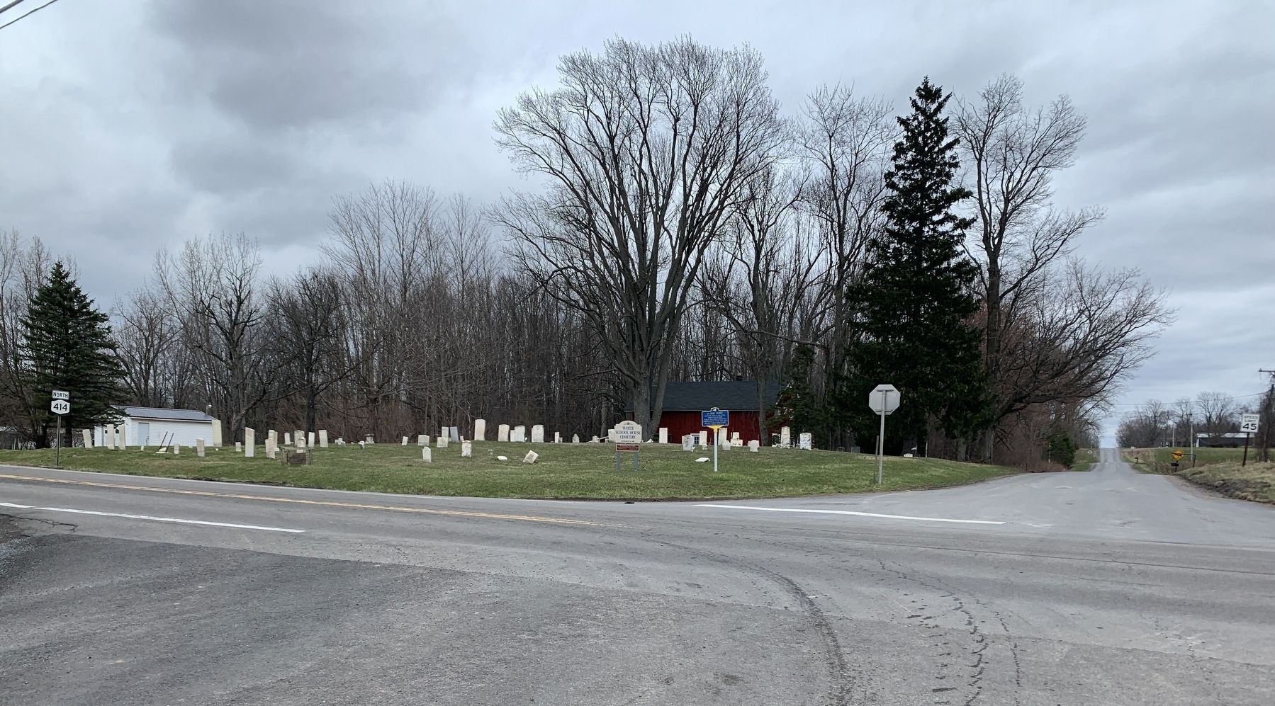 Plank Road Marker. Click for full size. Plank Road Marker image. Click for full size.