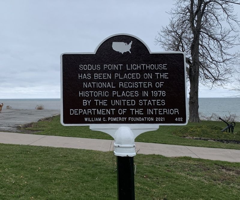 Sodus Point Lighthouse Marker image. Click for full size.